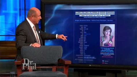 dr phil online dating scams craig and jen
